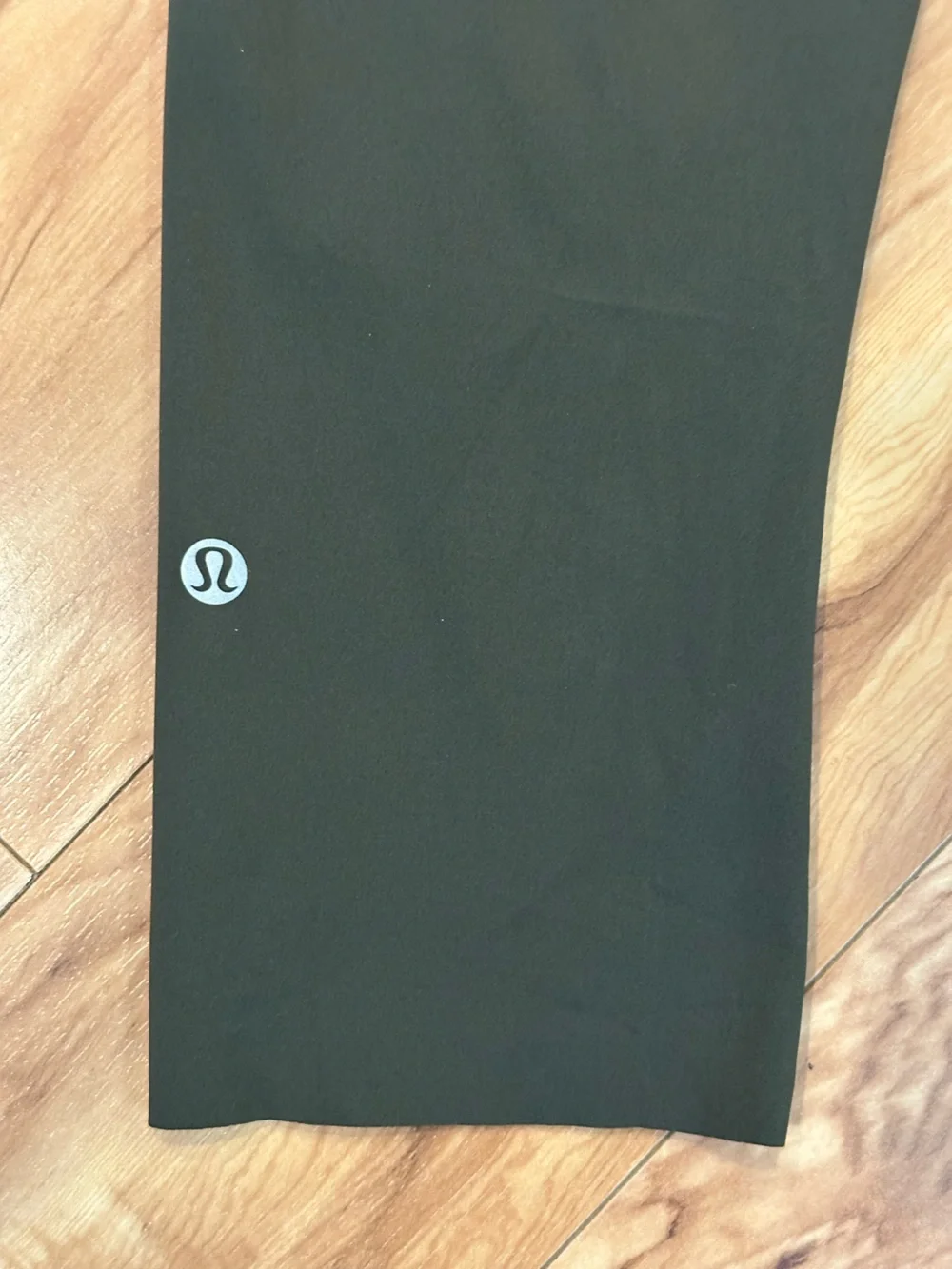 Lululemon Fast & Free Crop II Nulux 19” Dark Olive Size 6